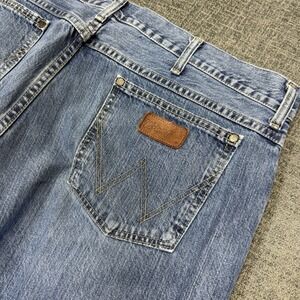Wrangler Retro Jeans Mens 41x29 Blue‎ Slim Boot  Western Cowboy Workwear